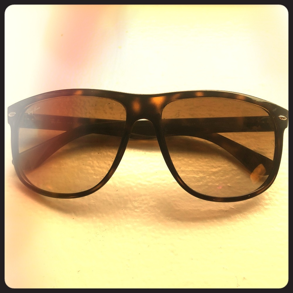 Ray-Ban horn rim sunglasses